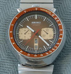Seiko Bullhead chronograph -mid 70's vintage